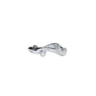 White Gold Ring with Diamonds "Bare Souls. Sole Shank"