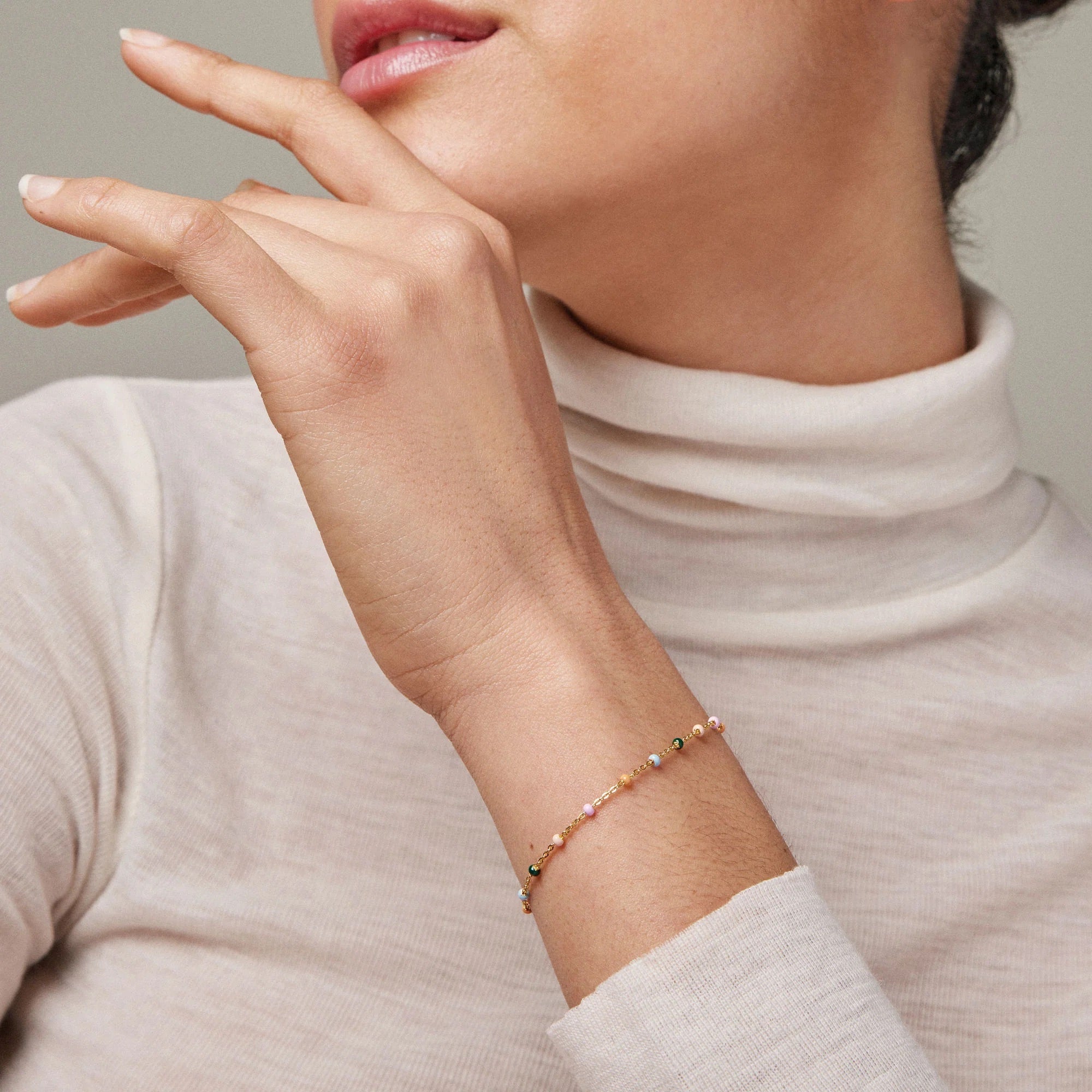 Gold Plated Silver Bracelet "Lola Dreamy"