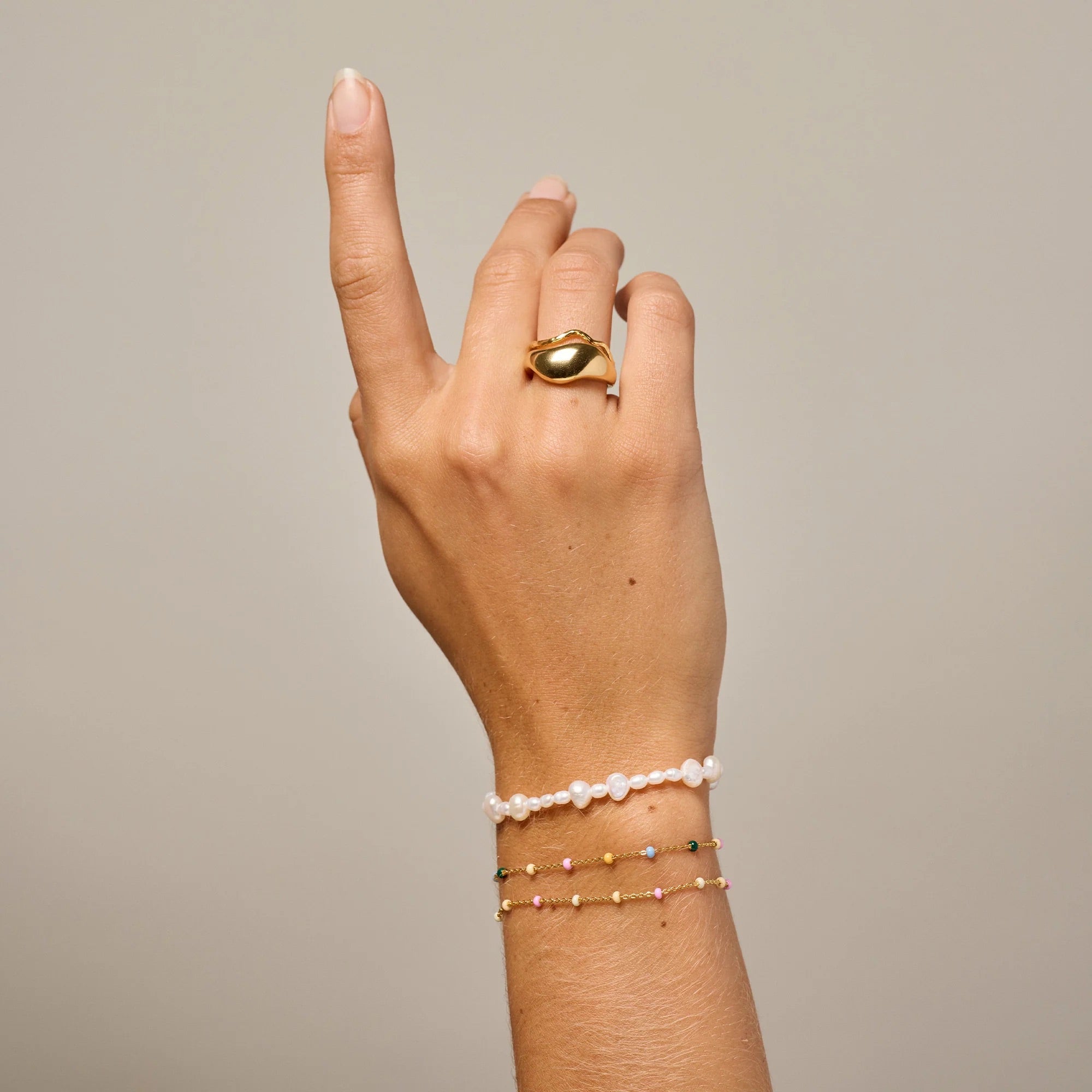 Gold Plated Silver Bracelet "Lola Dreamy"