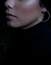 Gold Plated Earrings "DD"