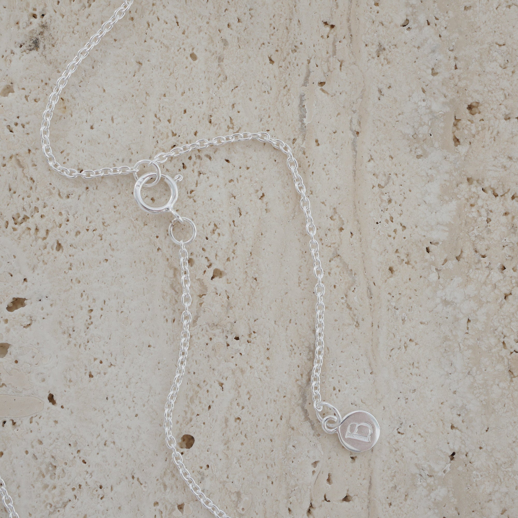 Silver Necklace with Topaz "Daydream"