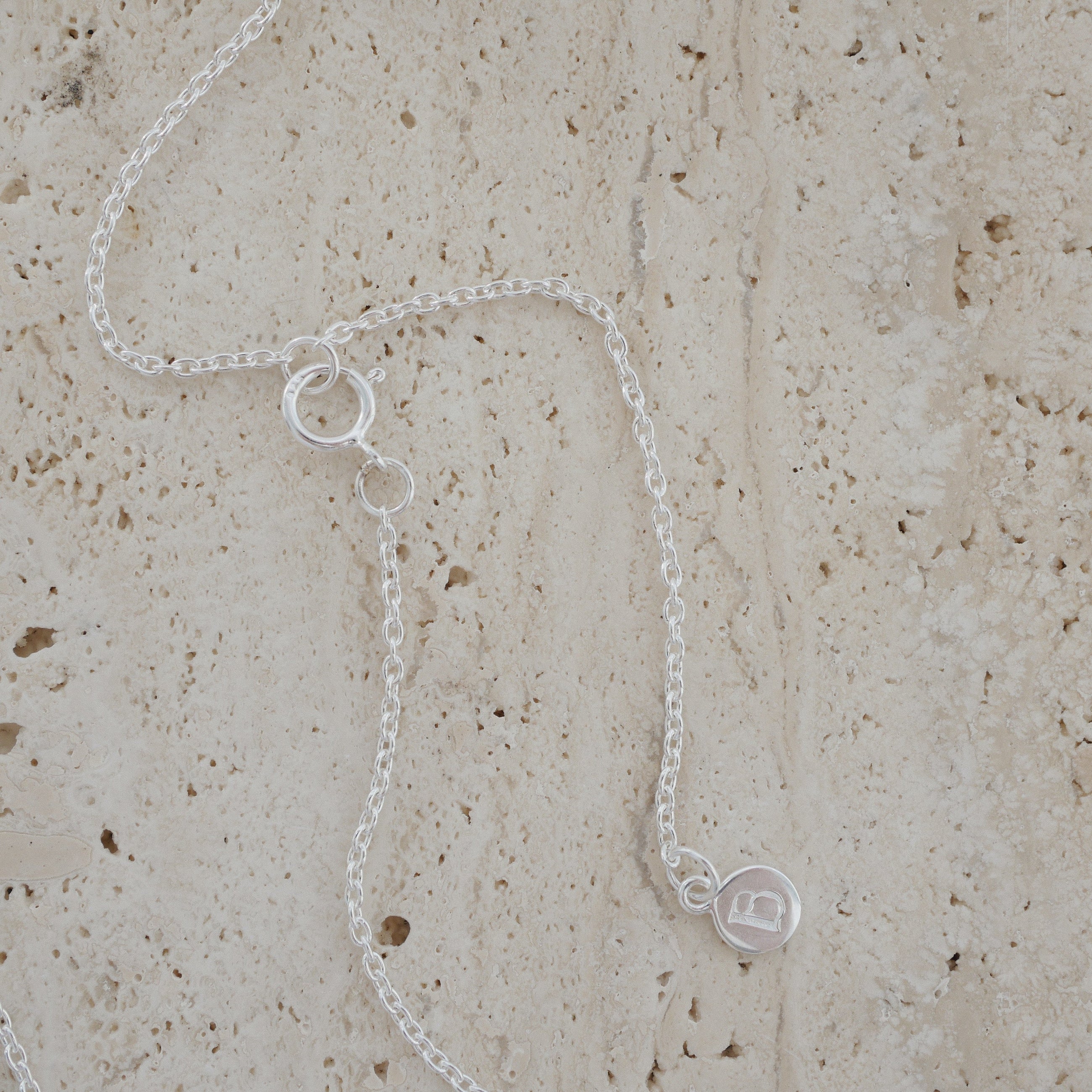 Silver Necklace with Topaz "Daydream"