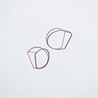 Gold Plated Earrings "DD"