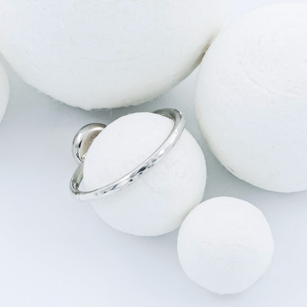 Silver & Quartz Ring "Feel Pink"