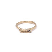 Yellow Gold Ring with Diamonds