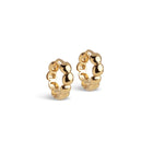 Gold Plated Silver Hoop Earrings "Nara"