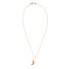 Gold Plated Necklace "The Crescent Moon"