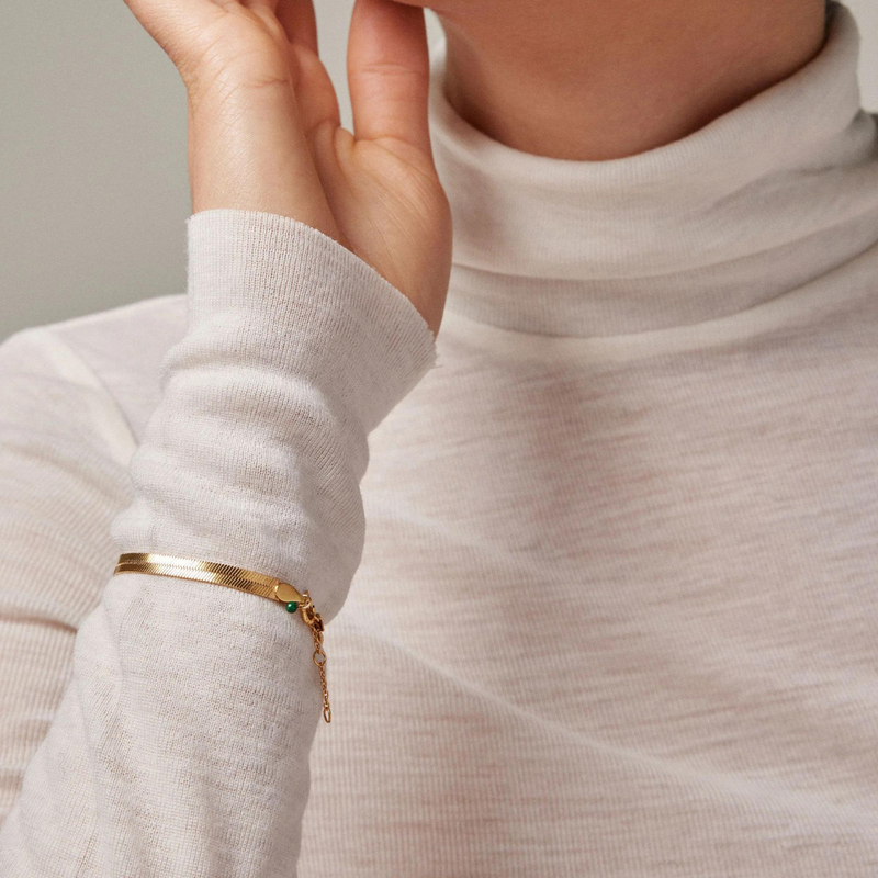 Gold Plated Silver Bracelet "Carla"