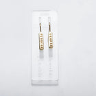 Gold Plated Silver Earrings "Aetherii Ignes / Celestial Fire”