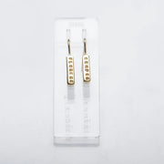 Gold Plated Silver Earrings "Aetherii Ignes / Celestial Fire”