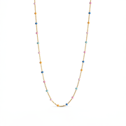 Gold Plated Silver Necklace "Lola Lolly"