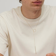 Yellow Gold Necklace "Form"