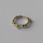 White Gold Ring with Diamond