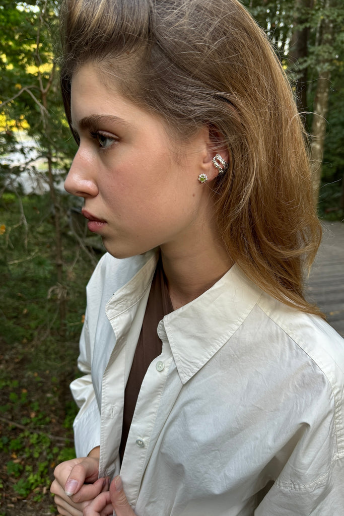 Silver Earrings "By the Nature"