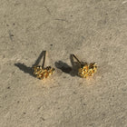 Gold Plated Silver Earrings "Tell it to My Heart"