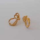 Gold Plated Silver Earrings "Starlite Threads"