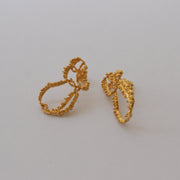 Gold Plated Silver Earrings "Starlite Threads"