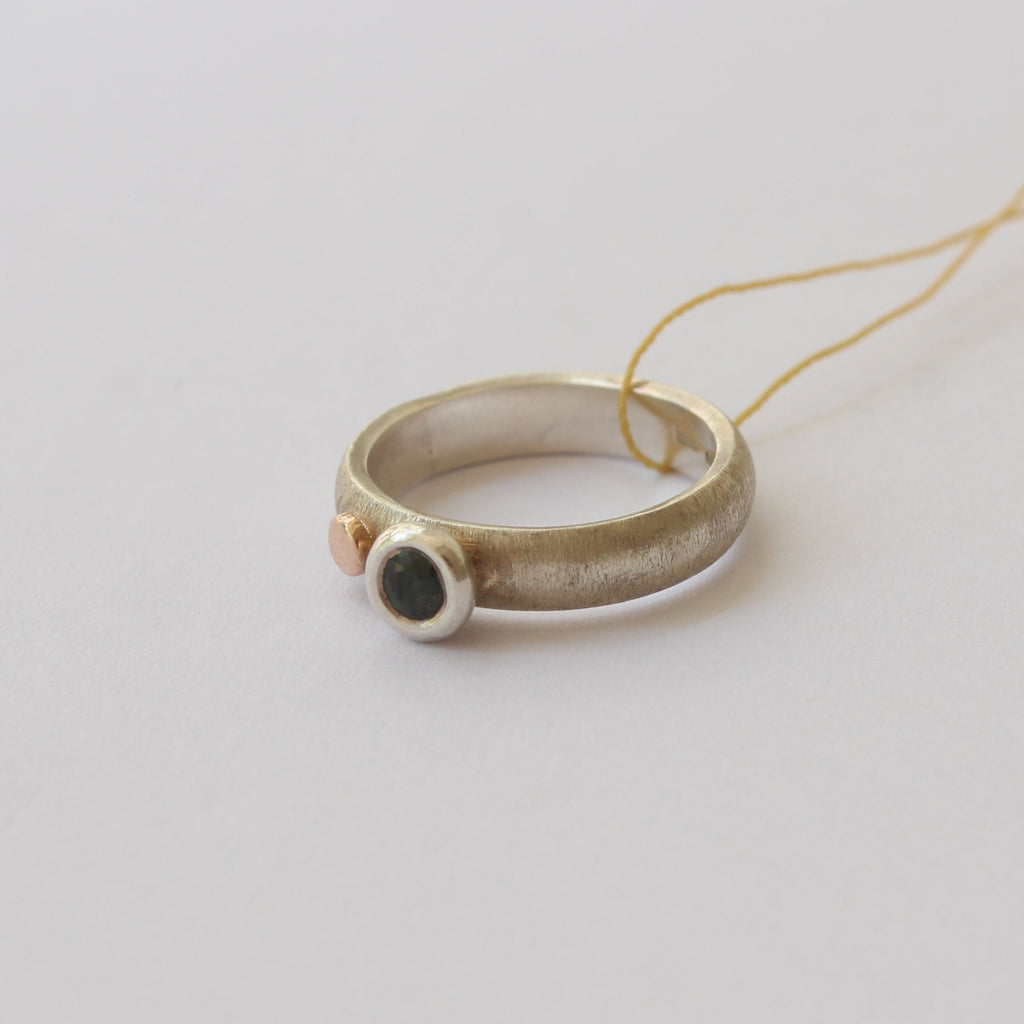 Silver & Sapphire Ring "Sapphire Sky"