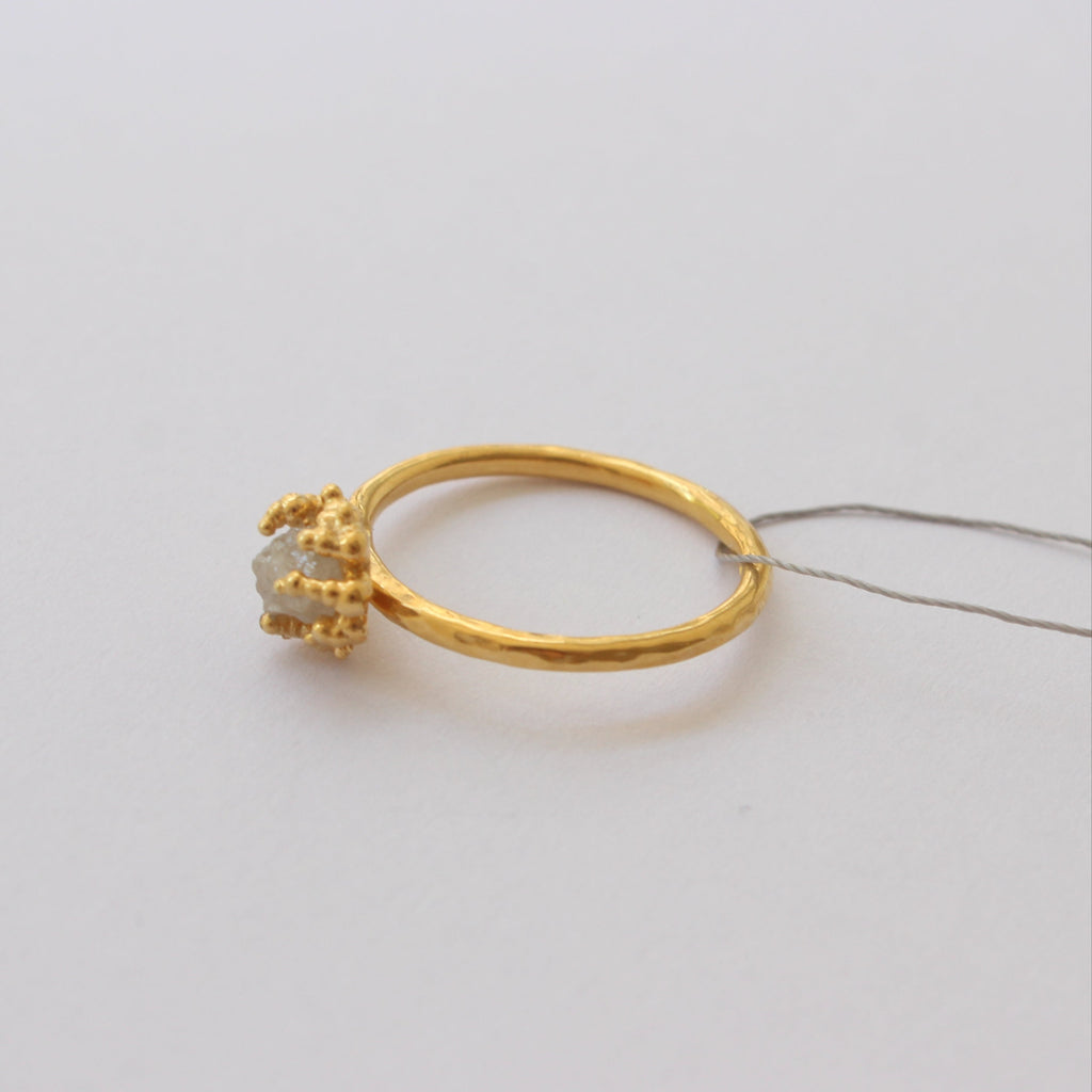 Silver & Diamond Ring "By the White Sea"