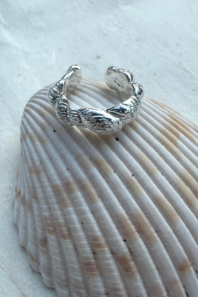 Silver Earcuff "Twisted"