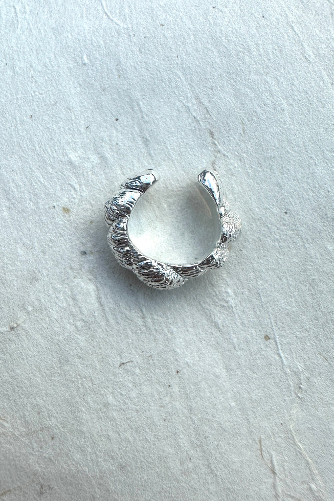 Silver Earcuff "Twisted"