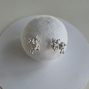 Silver Earrings "Coral Tree", Small