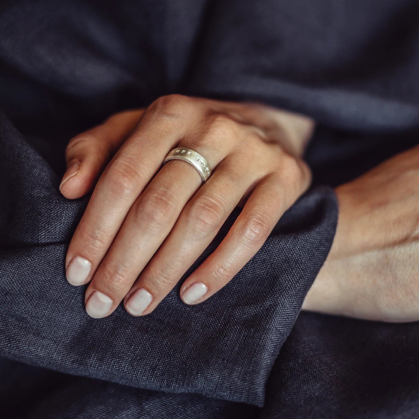 Sidabrinis žiedas „Nuptiae Liberales”