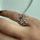 Silver Ring "Sea Coral"