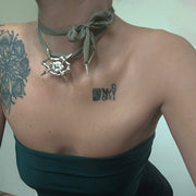 Silver Necklace "Lake"