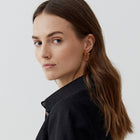 Gold Plated Silver Earrings "Starlite Threads"