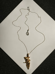 Gold Plated Silver Necklace "Venus.Suave"