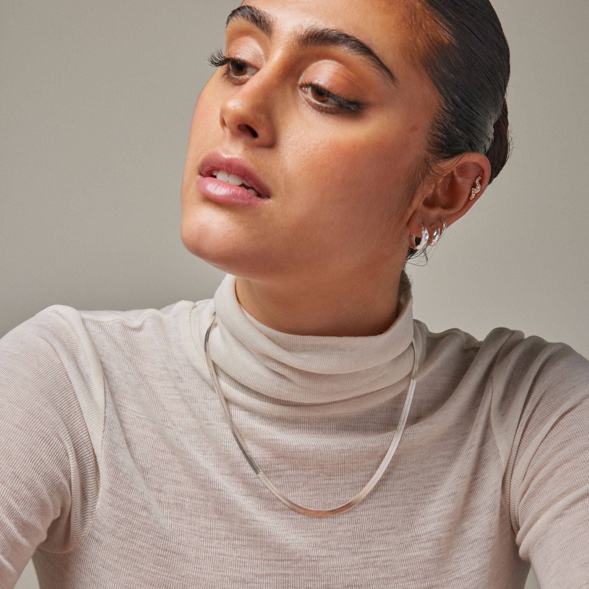 Silver Necklace "Carla"