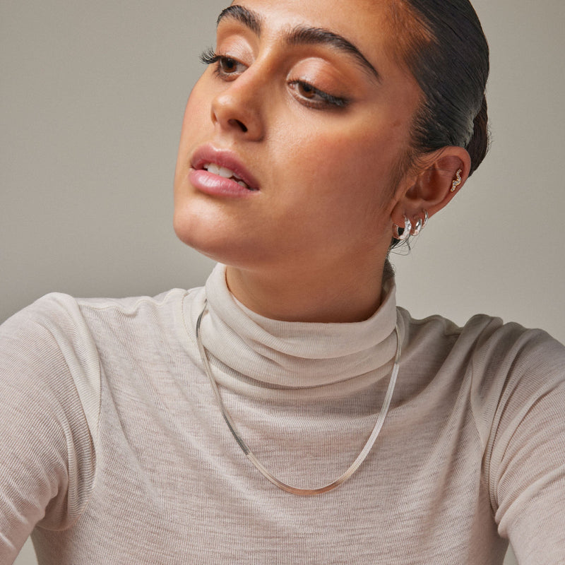 Silver Necklace "Carla"