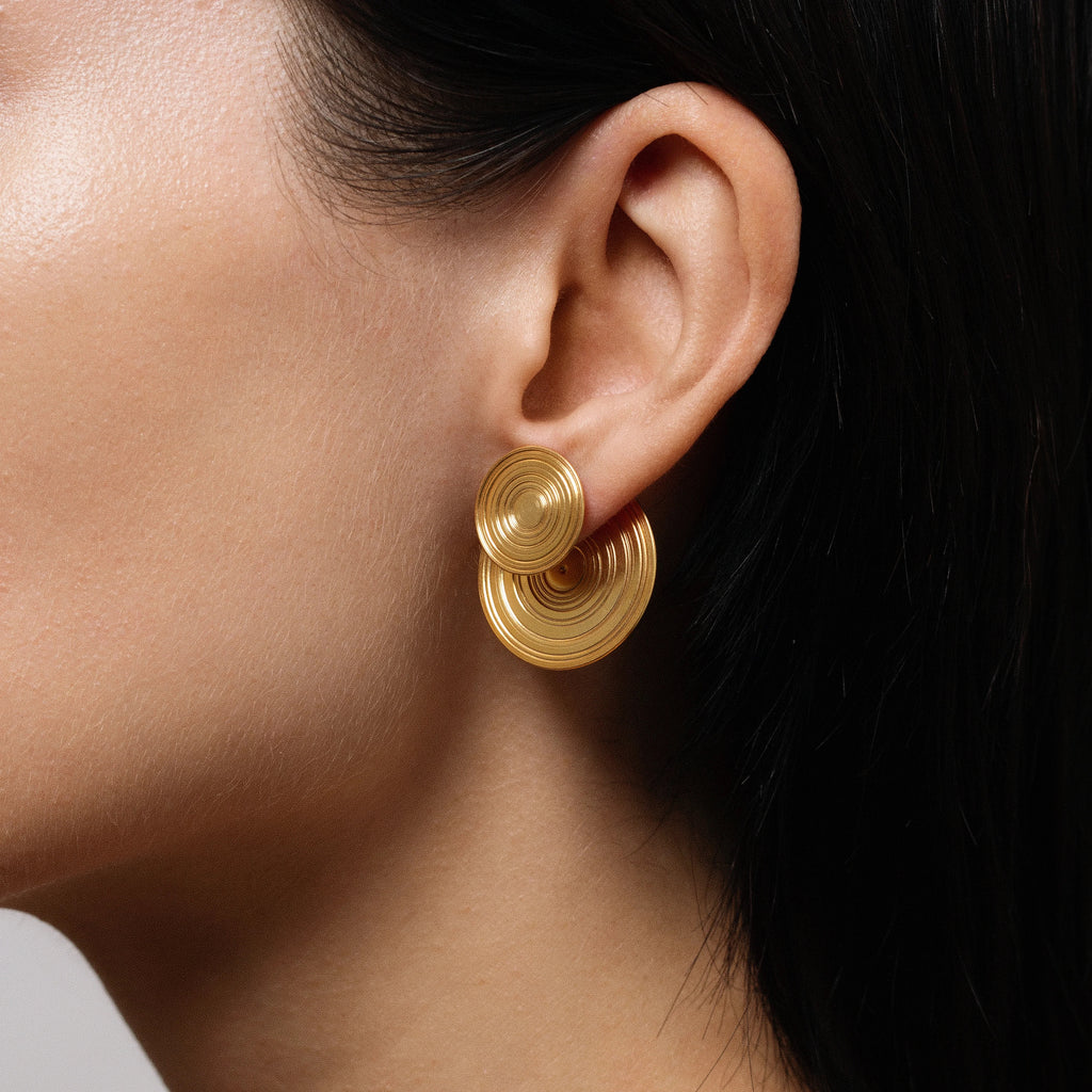 Silver Earrings "Orbit¹"
