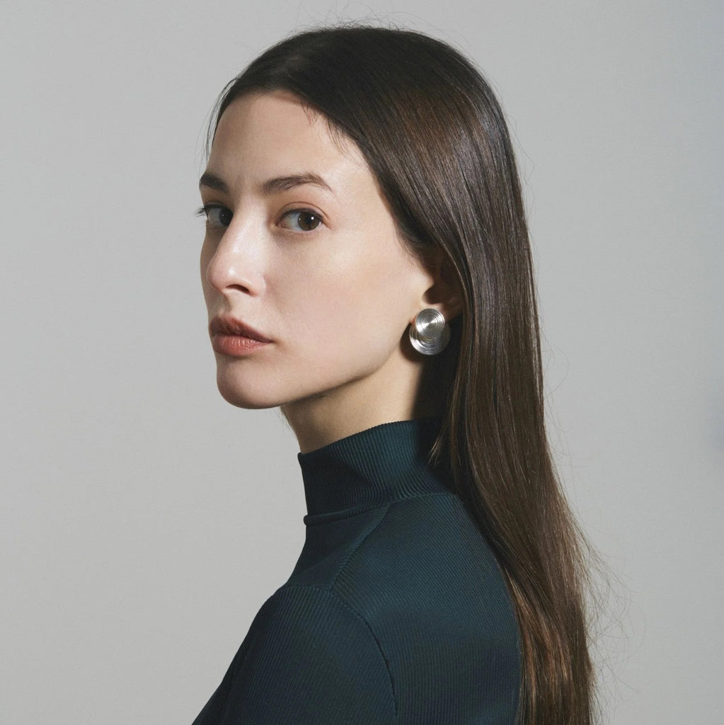 Silver Earrings "Orbit¹"