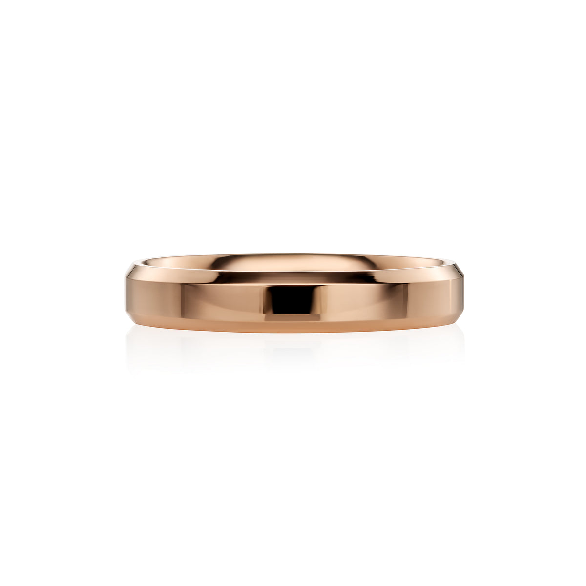 Rose Gold Wedding Ring for Him