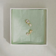 Gold Plated Silver Earrings "Seraphina"