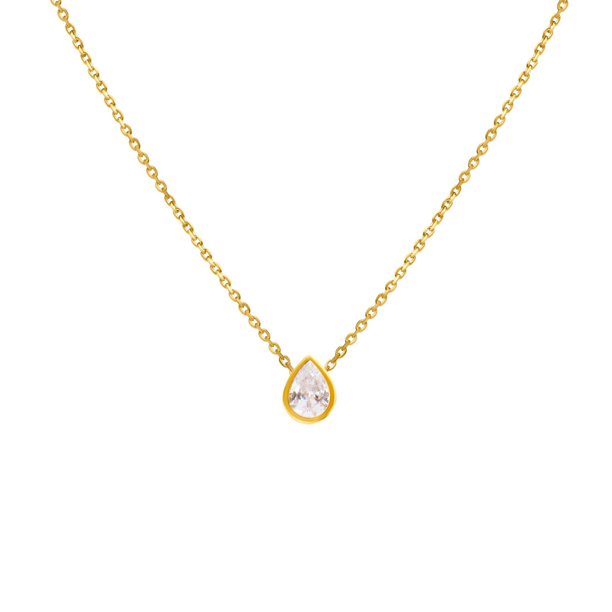 Gold Plated Silver Necklace "Seraphina"