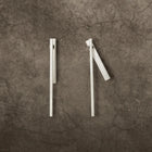 Sidabriniai auskarai „Fore" + „C-Line Orbit"