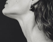Silver Earrings with Amber "Nostalgia"