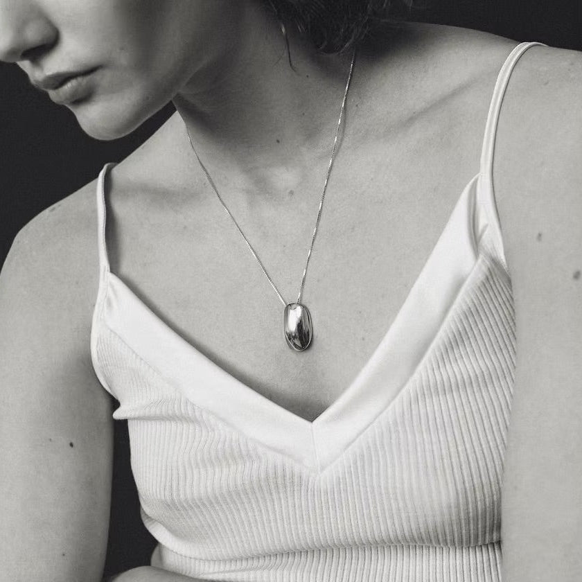 Silver Necklace "Nostalgia"