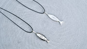 Silver Necklace "Silver Fish"