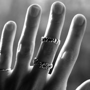 Silver Ring "Heart by Heart"