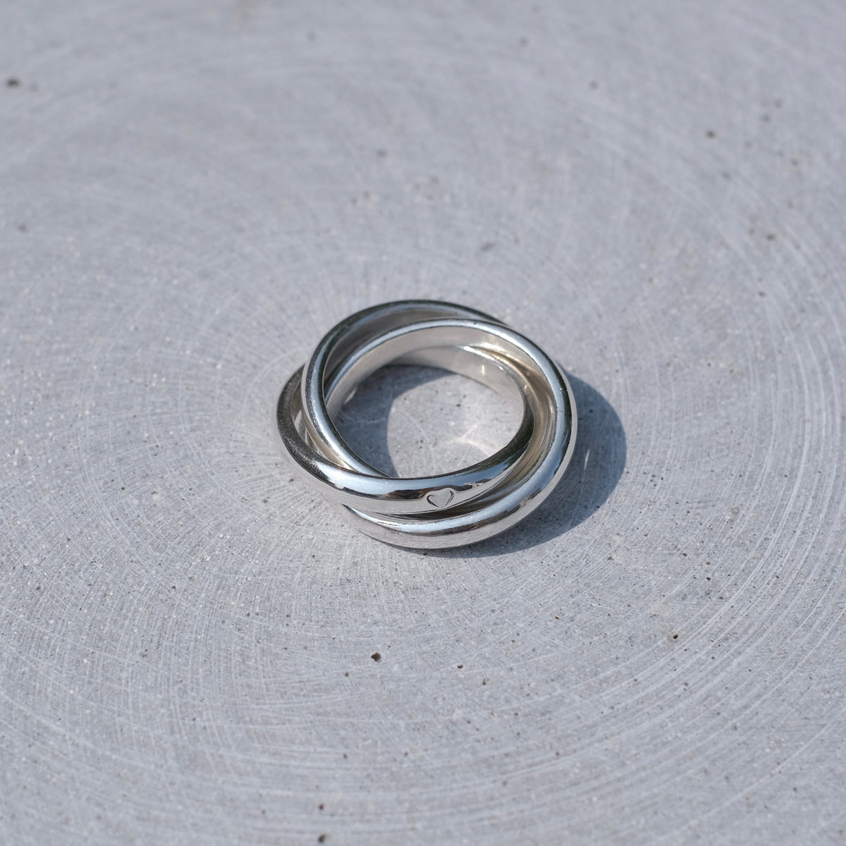 Silver Ring "Mysterious Love"