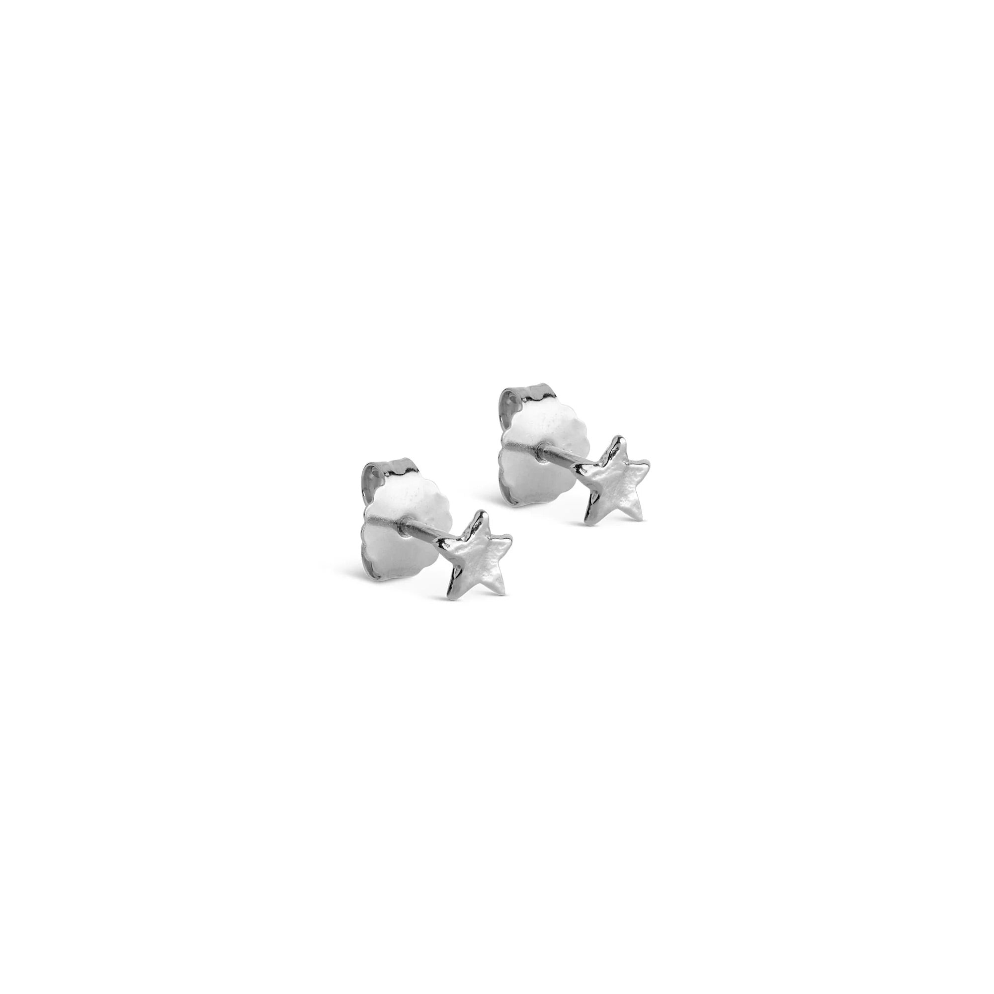 Sidabriniai auskarai „Star Energy“