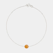 Gold Bracelet with Amber "Planètes d’Ambre", Big