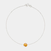 Gold Bracelet with Amber "Planètes d’Ambre", Big