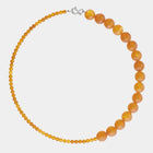 A statement Baltic amber necklace by Adele Notes.