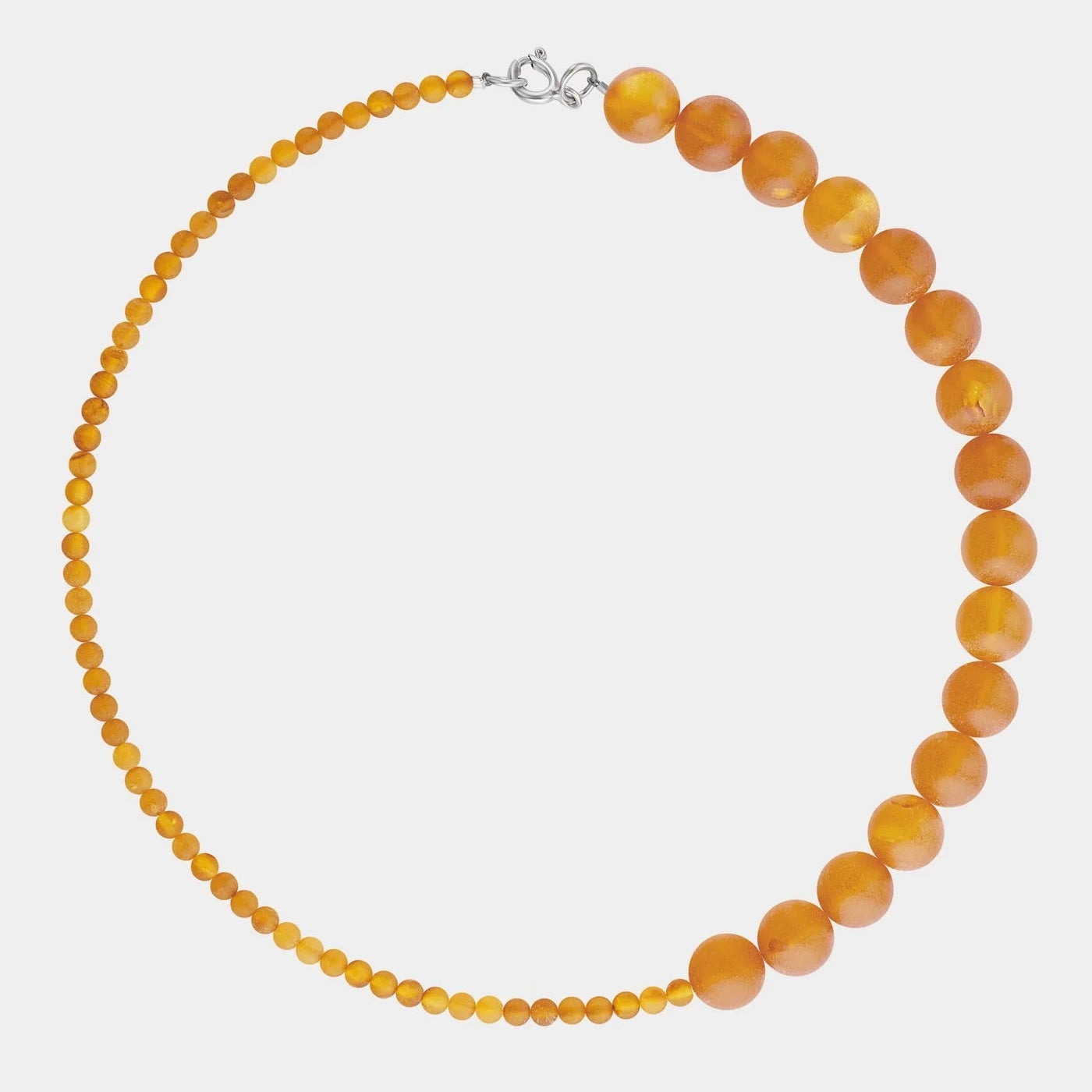A statement Baltic amber necklace by Adele Notes.