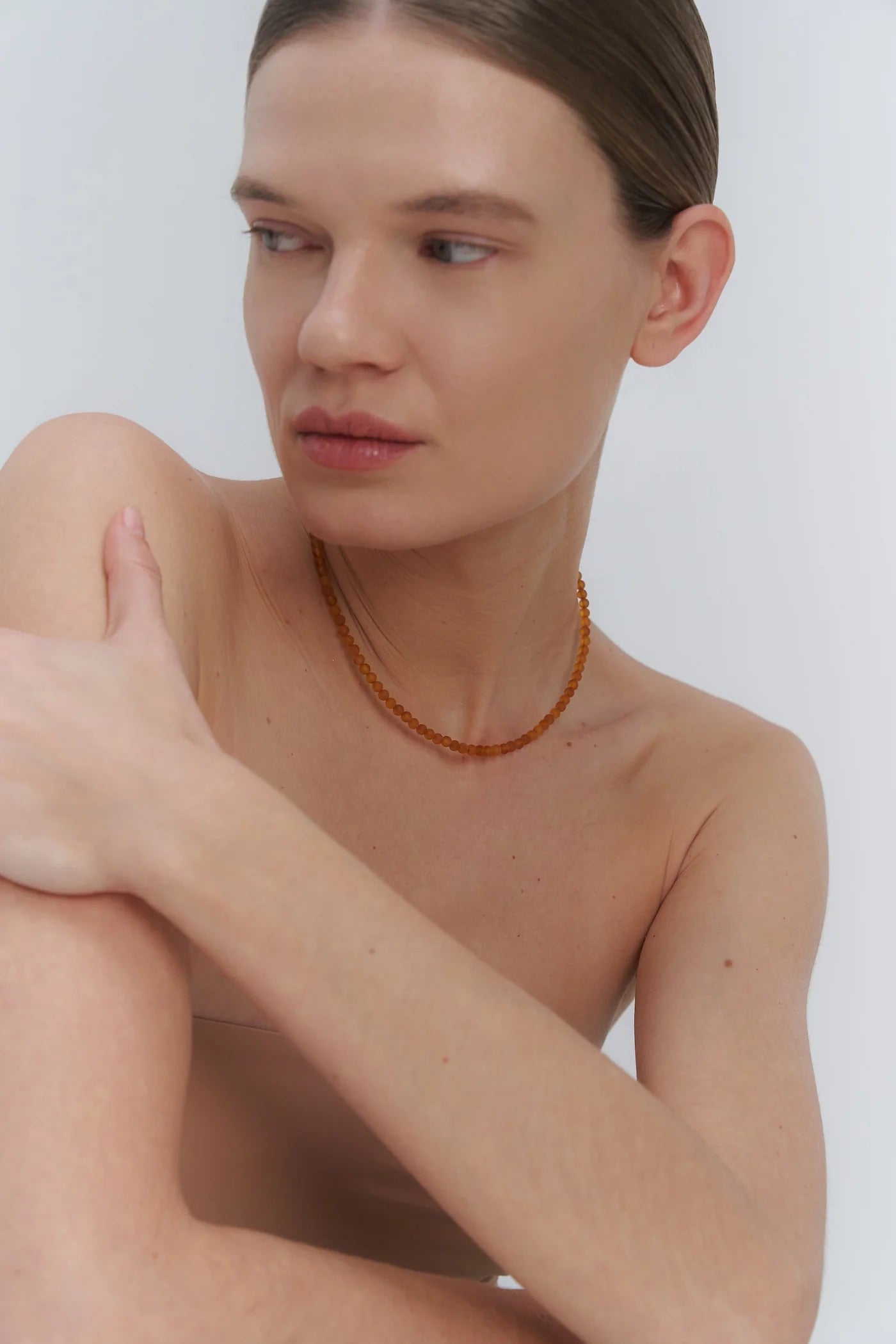Baltic amber necklace by Adele Notes.